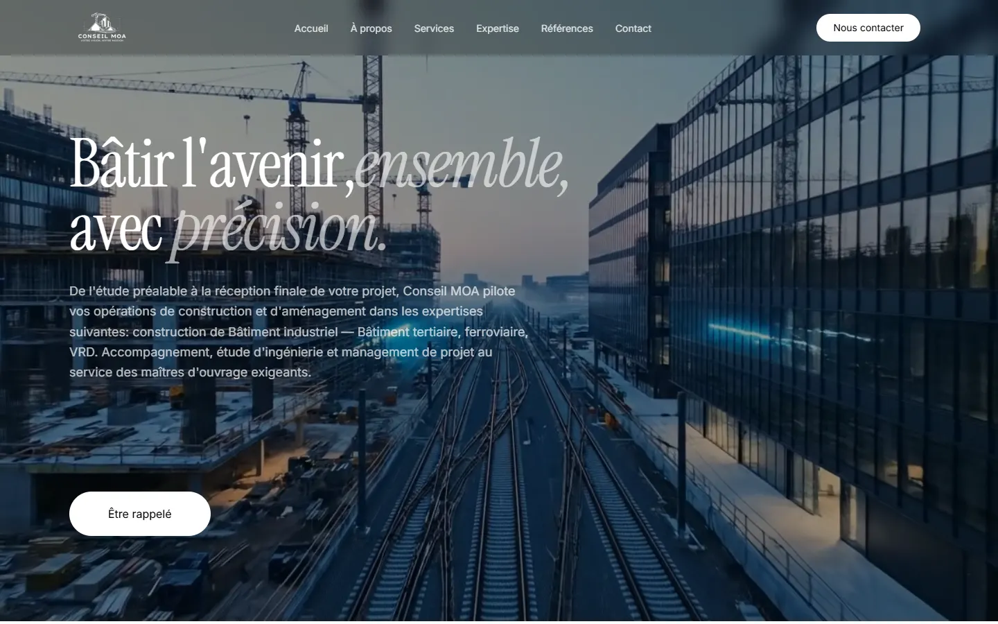 Capture du site Conseil MOA